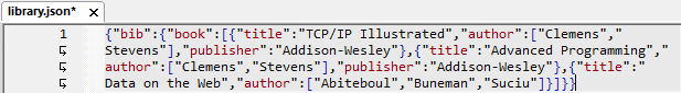 JSONBuddy Help screenshot showing compact JSON before pretty-printing