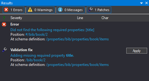 Detailed JSON Schema validation diagnostics in JSONBuddy